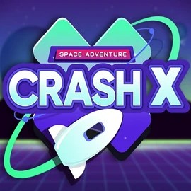 Crash X logo by Turbo Games at Donbet Casino